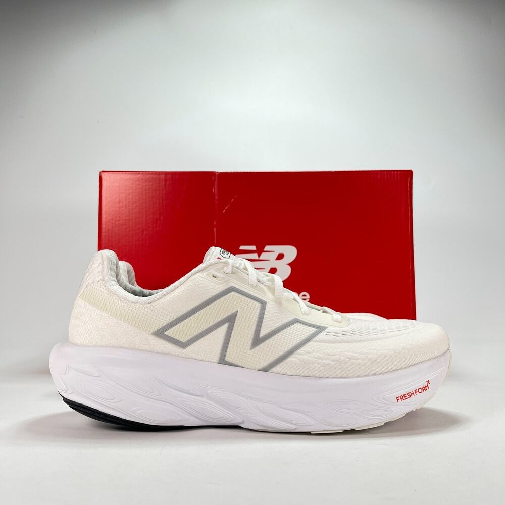 New Balance Fresh Foam X 1080v14 White Running Shoes M1080W14 Men's Size 11.5